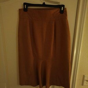 Worthington Skirt- Eye-catching design- straight with back flare